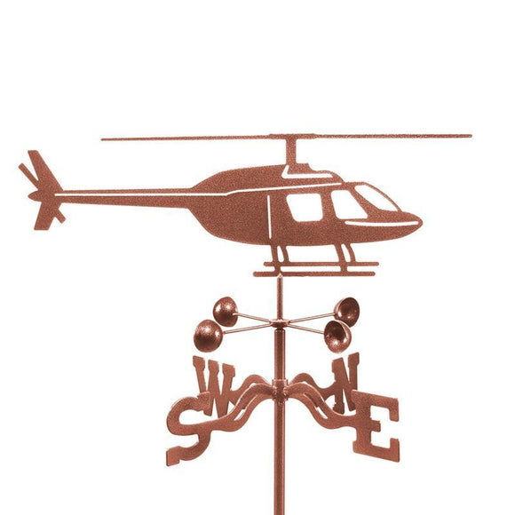 Helicopter Weathervane-Weathervane-EZ Vane-Top Notch Gift Shop