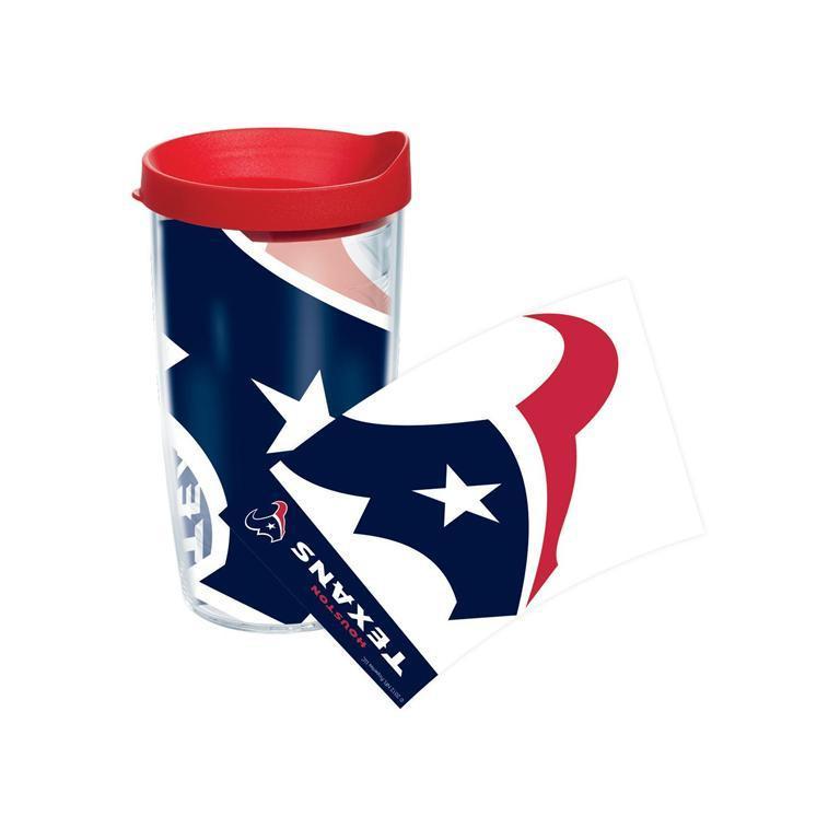 Houston Texans Colossal 16 oz. Tervis Tumbler with Lid - (Set of 2)-Tumbler-Tervis-Top Notch Gift Shop