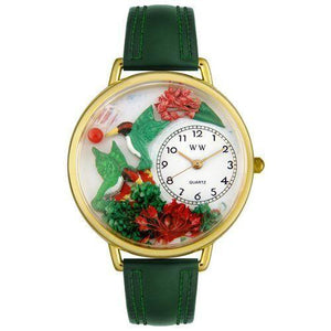 Hummingbirds Watch in Gold (Large)-Watch-Whimsical Gifts-Top Notch Gift Shop