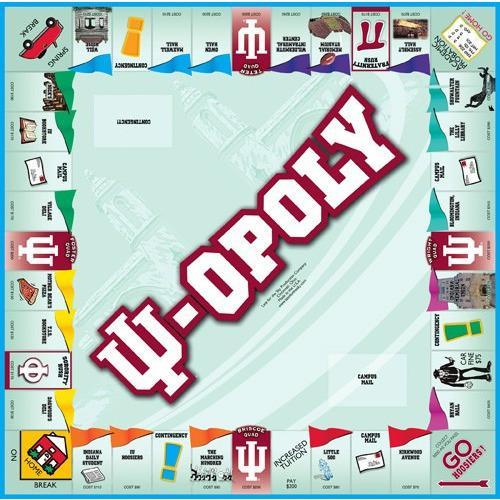 I.U.-opoly - Indiana University Monopoly Games-Game-Late For The Sky-Top Notch Gift Shop