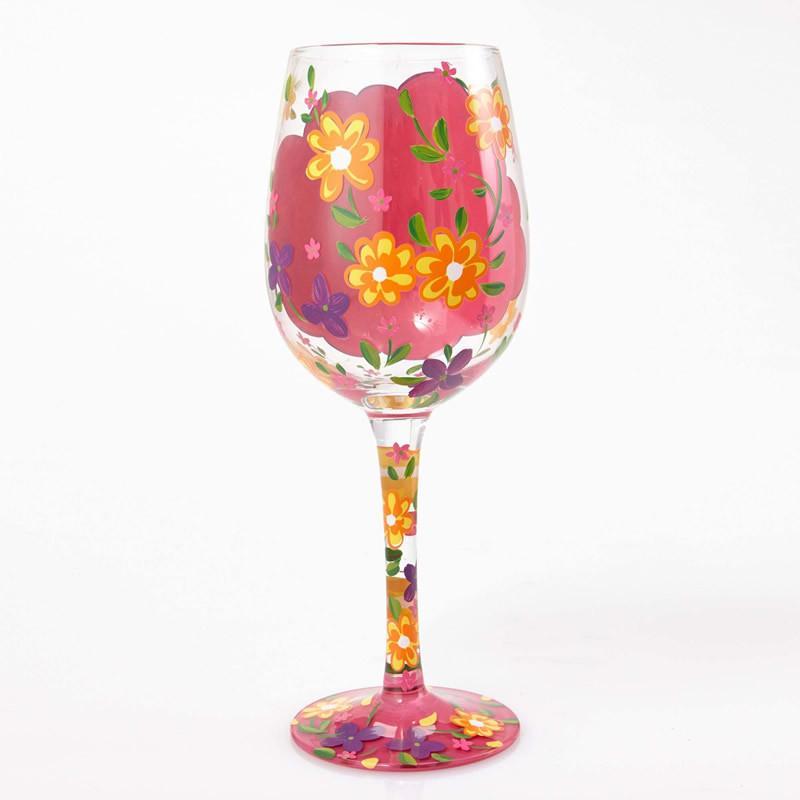 Best Daughter Ever Wine Glass by Lolita®-Wine Glass-Designs by Lolita® (Enesco)-Top Notch Gift Shop