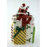 Santa Gift-Pack Christmas Ceramic Cookie Jar-Cookie Jar-Cosmos Gifts-Top Notch Gift Shop