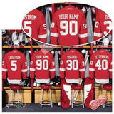 Phoenix Coyotes Personalized Locker Room Print with Matted Frame-Print-JDS Marketing-Top Notch Gift Shop