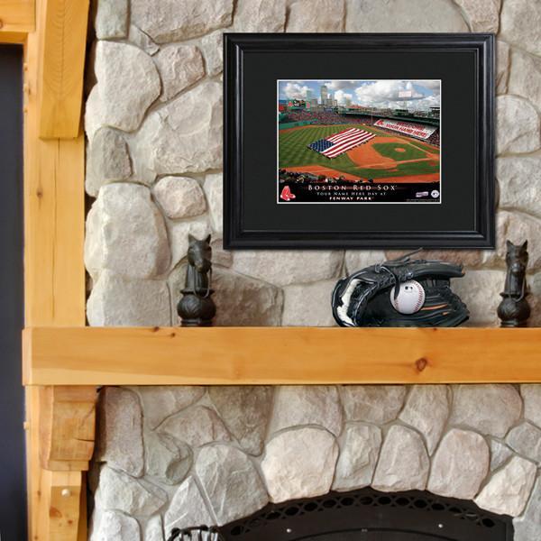 Baltimore Orioles Personalized Ballpark Print with Matted Frame-Print-JDS Marketing-Top Notch Gift Shop