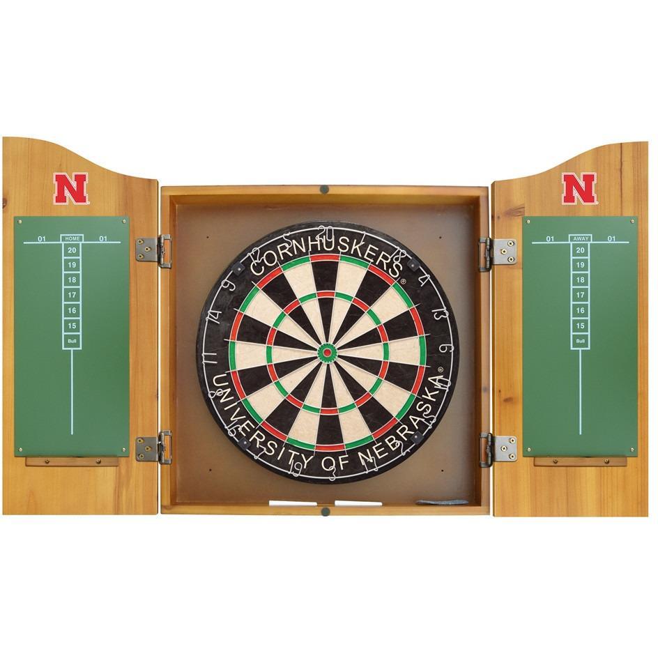 University Of Nebraska Dart Cabinet-Dart Board-Imperial International-Top Notch Gift Shop