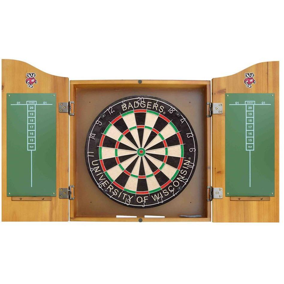 University Of Wisconsin Dart Cabinet-Dart Board-Imperial International-Top Notch Gift Shop