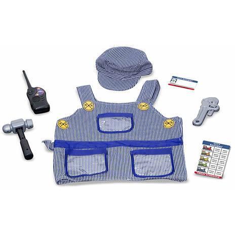 Train Engineer Costume Role Play Set-Toy-Melissa & Doug-Top Notch Gift Shop