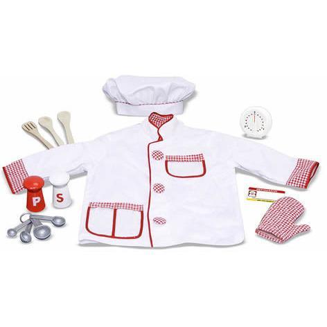 Chef Costume Role Play Set-Toy-Melissa & Doug-Top Notch Gift Shop