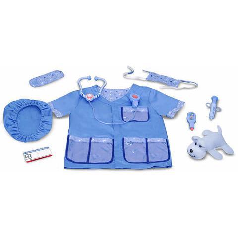 Veterinarian Costume Role Play Set-Toy-Melissa & Doug-Top Notch Gift Shop