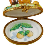 Squirrel In Field With Acorn Limoges Box by Rochard™-Limoges Box-Rochard-Top Notch Gift Shop