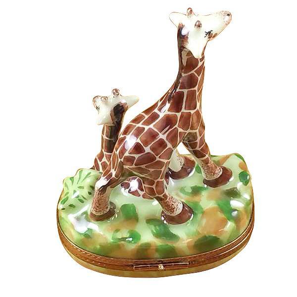 Giraffe With Baby Limoges Box by Rochard™-Limoges Box-Rochard-Top Notch Gift Shop