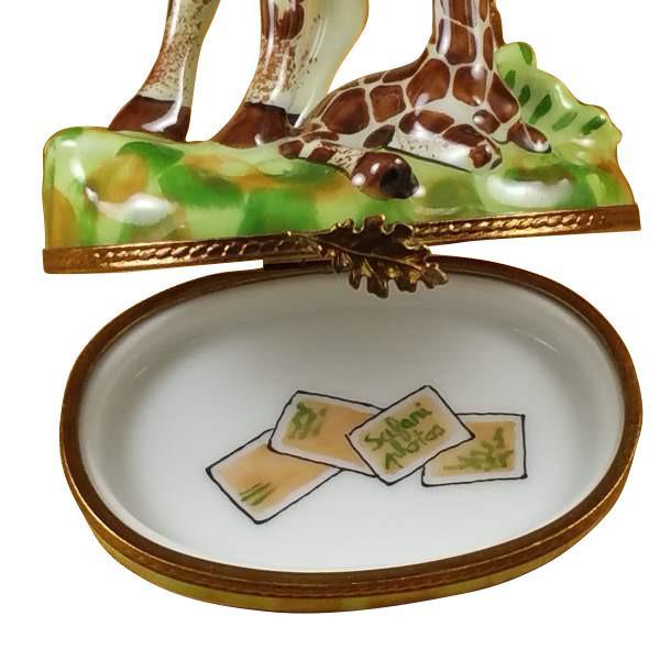 Giraffe With Baby Limoges Box by Rochard™-Limoges Box-Rochard-Top Notch Gift Shop