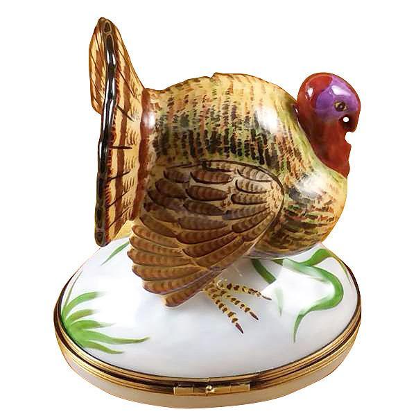 Large Turkey Limoges Box by Rochard™-Limoges Box-Rochard-Top Notch Gift Shop