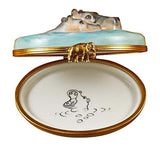 Hippo With Baby In Water Limoges Box by Rochard™-Limoges Box-Rochard-Top Notch Gift Shop