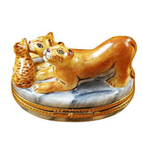 Lioness With Cubs Limoges Box by Rochard™-Limoges Box-Rochard-Top Notch Gift Shop