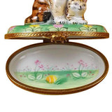 Mother Cat W/Baby Limoges Box by Rochard™-Limoges Box-Rochard-Top Notch Gift Shop