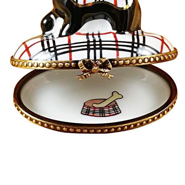 Scottish Terrier - Burberry Limoges Box by Rochard™-Limoges Box-Rochard-Top Notch Gift Shop