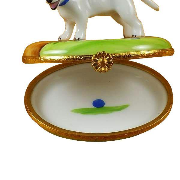 Bull Terrier Limoges Box by Rochard™-Limoges Box-Rochard-Top Notch Gift Shop