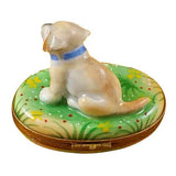 Blond Labrador Limoges Box by Rochard™-Limoges Box-Rochard-Top Notch Gift Shop