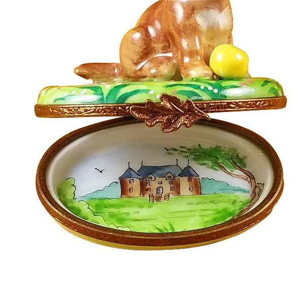 Chocolate Labrador Limoges Box by Rochard™-Limoges Box-Rochard-Top Notch Gift Shop