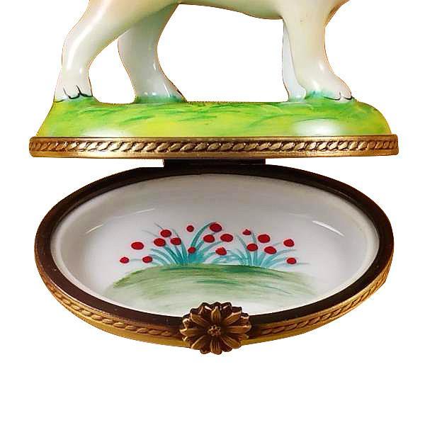 Standing Blond Labrador Limoges Box by Rochard™-Limoges Box-Rochard-Top Notch Gift Shop