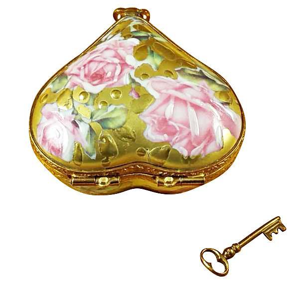 Heart - Key To My Heart Limoges Box by Rochard™-Limoges Box-Rochard-Top Notch Gift Shop