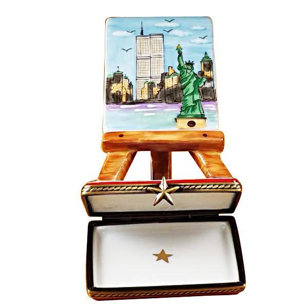 Easel - New York Limoges Box by Rochard™-Limoges Box-Rochard-Top Notch Gift Shop