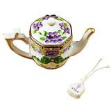 Teapot-Butterfly Limoges Box by Rochard™-Limoges Box-Rochard-Top Notch Gift Shop