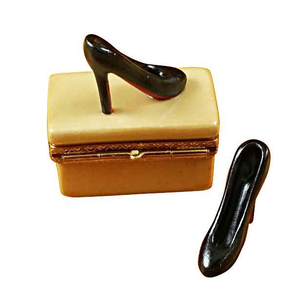 Shoe Box With Stilettos Limoges Box by Rochard™-Limoges Box-Rochard-Top Notch Gift Shop