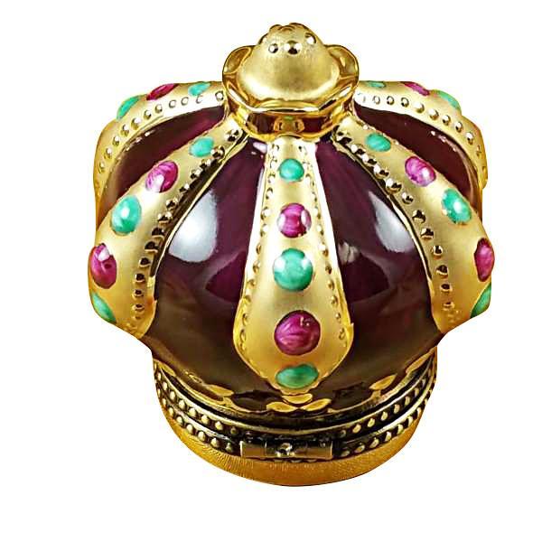 Crown With Jewels Limoges Box by Rochard™-Limoges Box-Rochard-Top Notch Gift Shop