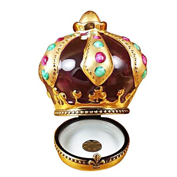 Crown With Jewels Limoges Box by Rochard™-Limoges Box-Rochard-Top Notch Gift Shop