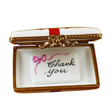 Gift Box With Red Bow - Thank You Limoges Box by Rochard™-Limoges Box-Rochard-Top Notch Gift Shop