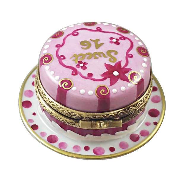 Sweet 16 Cake Birthday Cake Limoges Box by Rochard™-Limoges Box-Rochard-Top Notch Gift Shop