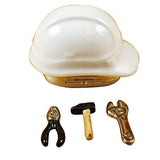 Hard Hat With Tools Limoges Box by Rochard™-Limoges Box-Rochard-Top Notch Gift Shop