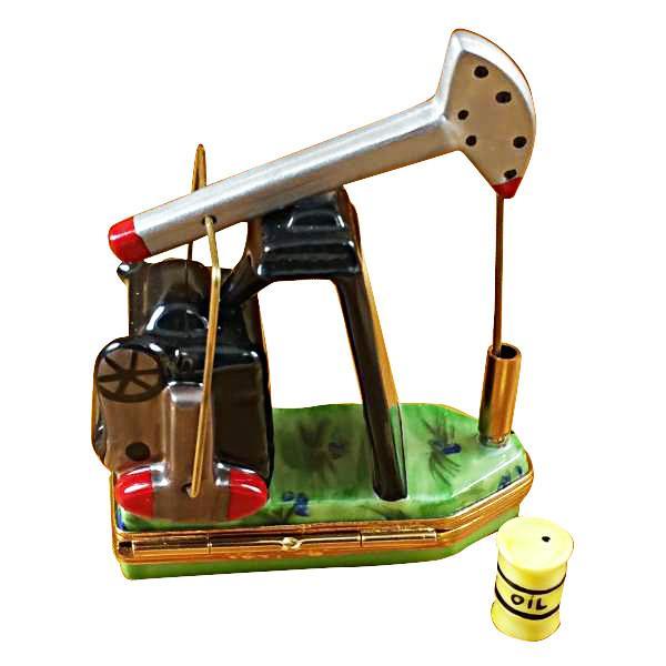 Pump Jack Limoges Box by Rochard™-Limoges Box-Rochard-Top Notch Gift Shop