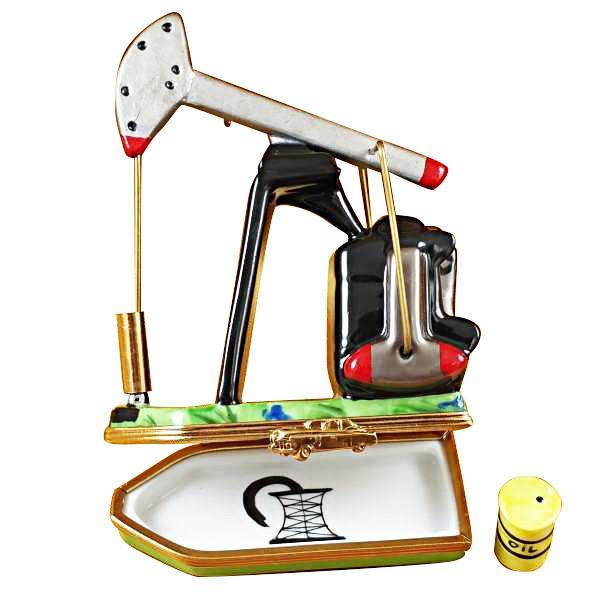 Pump Jack Limoges Box by Rochard™-Limoges Box-Rochard-Top Notch Gift Shop