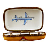 Suitcase With Large Tags Limoges Box by Rochard™-Limoges Box-Rochard-Top Notch Gift Shop