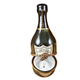 Green Champagne Bottle Limoges Box by Rochard™-Limoges Box-Rochard-Top Notch Gift Shop