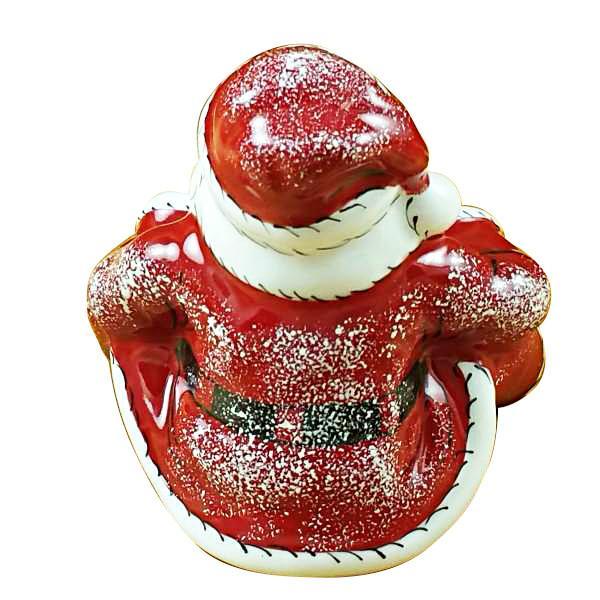 Santa Sitting With Gift Bag Limoges Box by Rochard™-Limoges Box-Rochard-Top Notch Gift Shop