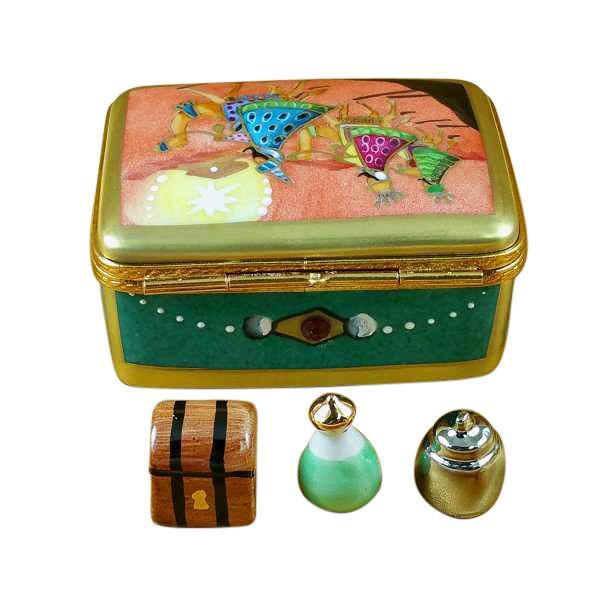 Rectangular With Wisemen On Camels Limoges Box by Rochard™-Limoges Box-Rochard-Top Notch Gift Shop