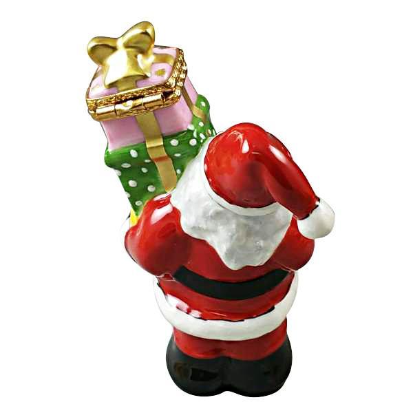 Santa With Presents Limoges Box by Rochard™-Limoges Box-Rochard-Top Notch Gift Shop