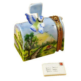 Mailbox With Landscape And Removable Letter Limoges Box by Rochard™-Limoges Box-Rochard-Top Notch Gift Shop