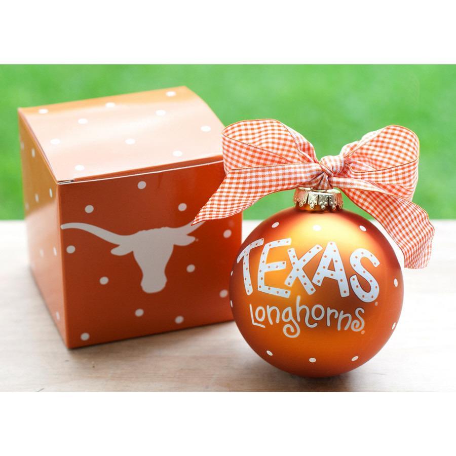 Texas Longhorns Christmas Ornament-Ornament-Coton Colors-Top Notch Gift Shop