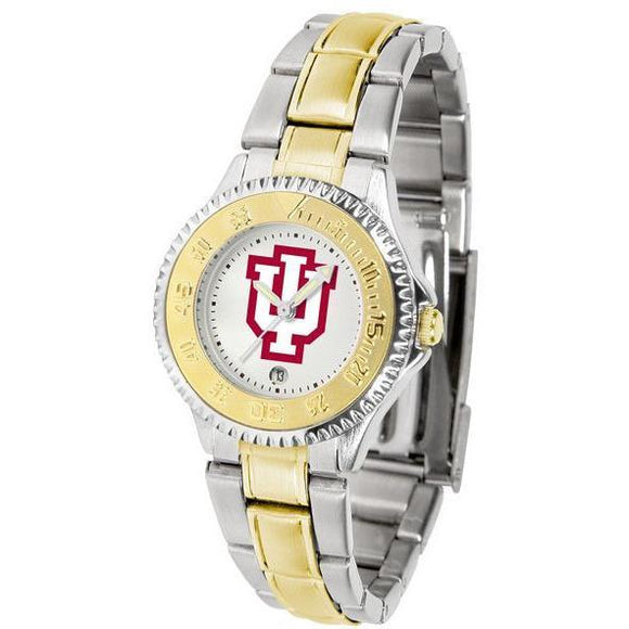 Indiana Hoosiers Ladies Competitor Two-Tone Band Watch-Watch-Suntime-Top Notch Gift Shop