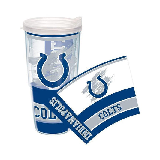 Indianapolis Colts 24 oz. Tervis Tumbler with Lid - (Set of 2)-Tumbler-Tervis-Top Notch Gift Shop