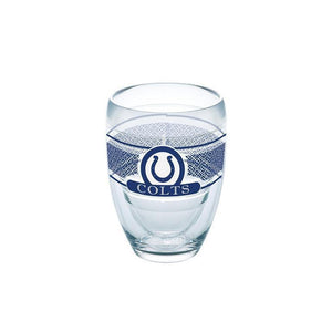 Indianapolis Colts 9 oz. Tervis Stemless Wine Glass - (Set of 2)-Stemless Wine Glass-Tervis-Top Notch Gift Shop