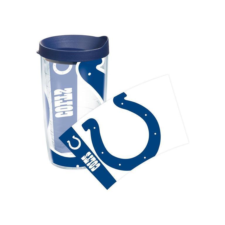 Indianapolis Colts Colossal 16 oz. Tervis Tumbler with Lid - (Set of 2)-Tumbler-Tervis-Top Notch Gift Shop