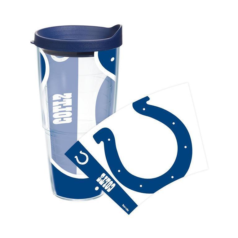 Indianapolis Colts Colossal 24 oz. Tervis Tumbler with Lid - (Set of 2)-Tumbler-Tervis-Top Notch Gift Shop