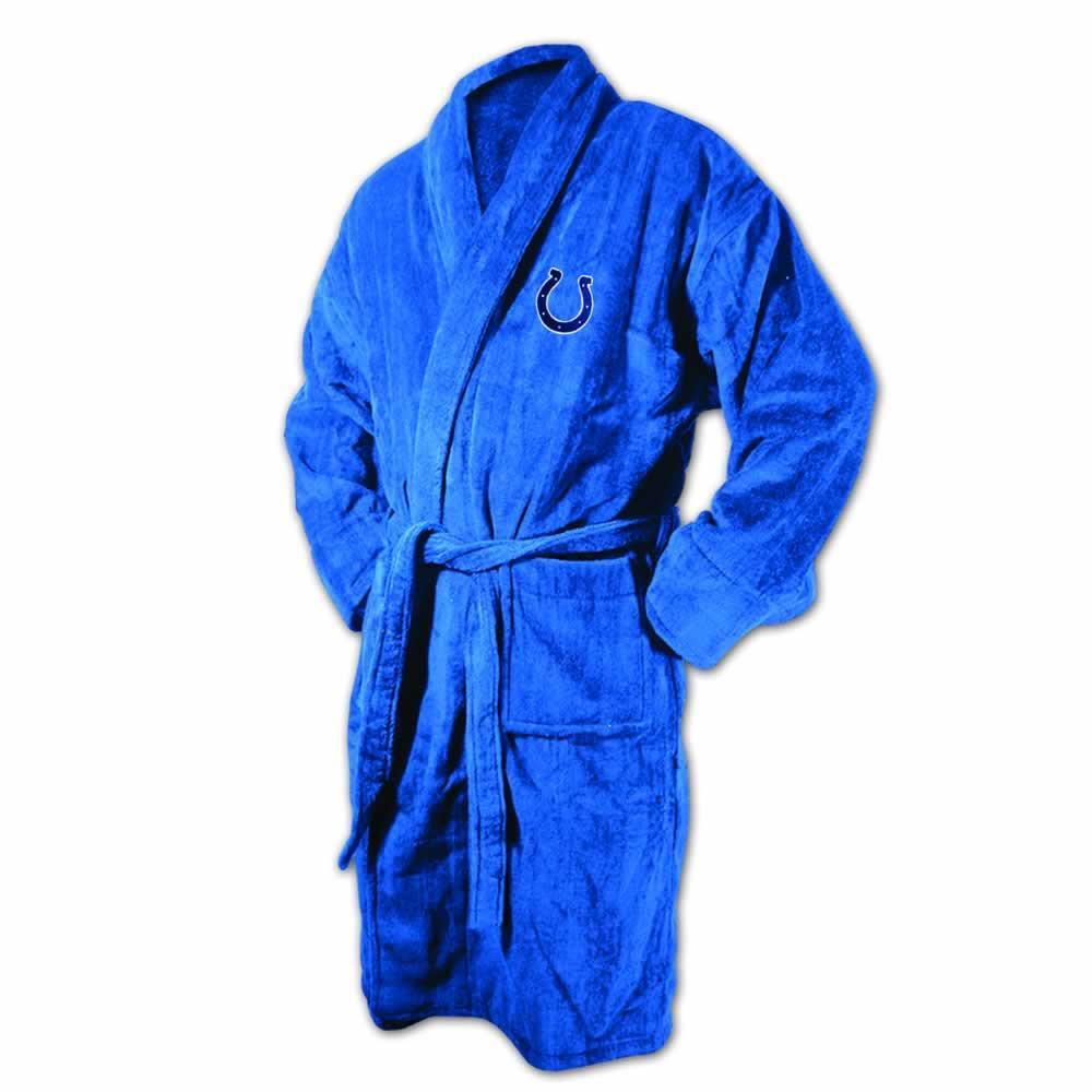 Indianapolis Colts Royal Terrycloth Bathrobe-Bathrobe-Wincraft-Top Notch Gift Shop