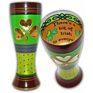 Irish Hand Painted Pilsner Glass-Pilsner Glass-Reverz-Art-Top Notch Gift Shop